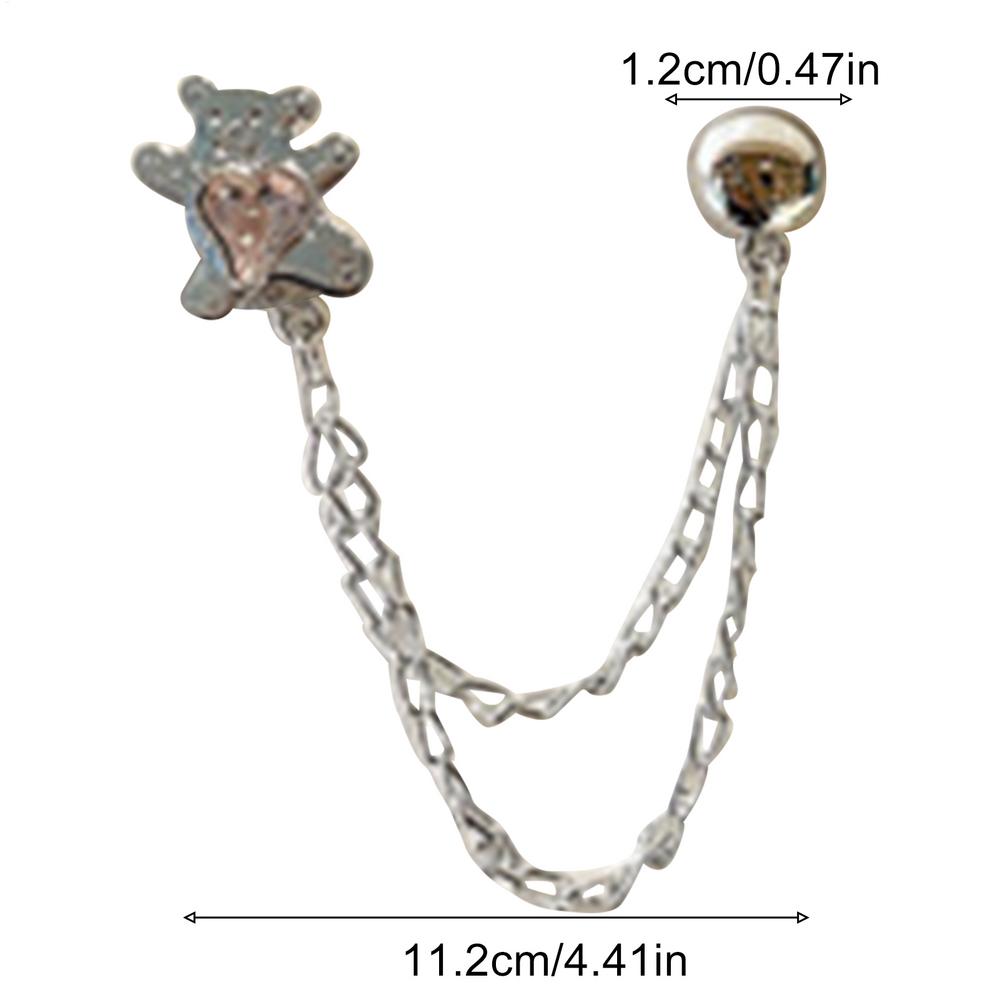 Magnetic Waist Tightener Clothing Clips With Chain Thin No Sewing Button Clips for Collar Scarves Shirts Dresses Women Girls