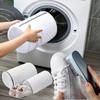 2pcs Polyester Mesh Laundry Wash Bag with Zipper Closure Tear Resistant Anti Deformation for Shoes Socks Bras Clothes Storage