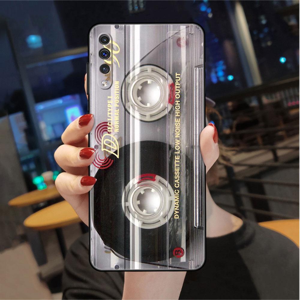 Hülle für Samsung Galaxy A50 A70 A30 A20s A20e A10 A40 A10s A10e M52 M51 M31 M30s M21 Telefonabdeckung Magnetische Radiobandkassette
