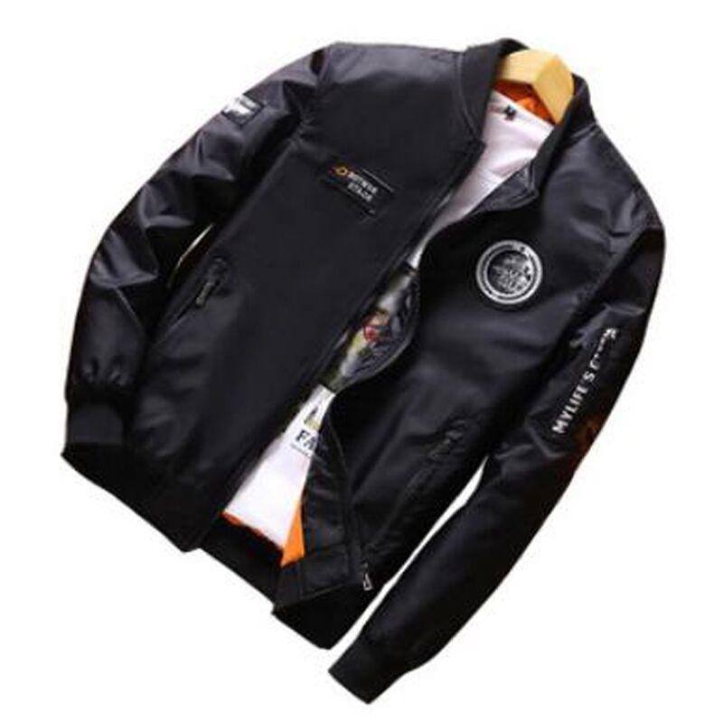 Flying Suit Men's Zipper Baseball Suit Sports Jacket Korean Edition Men's Air Force One