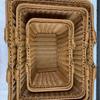 Imitation Rattan Weaving Basket: Handbag, Storage, Picnic, Supermarket, Fruit, and Vegetable Options