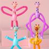 4Pcs Telescopic Suction Cup Versatile Interactive Shape Changing Giraffe