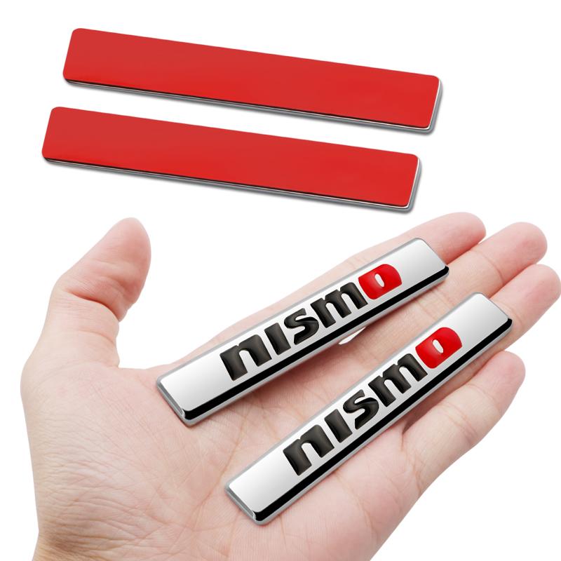 Car Body Metal Sticker Trunk Side Door Window Decorative Badge For Nissan Nismo Qashqai GTR Tiida Leaf Juke Teana Note Almera