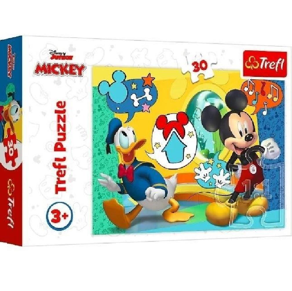 PUZZLE 30 MYSZKA MIKI I WESOŁY DOMEK 18289