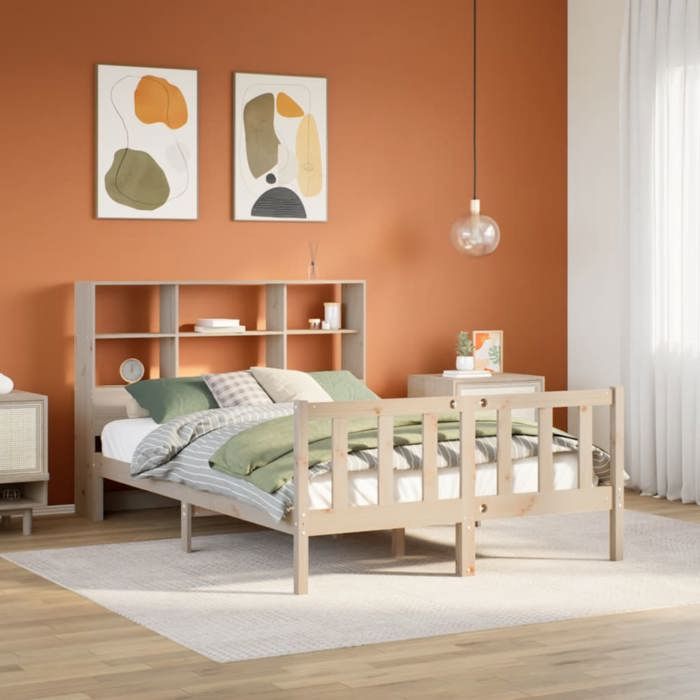 VidaXL Bunk Bed Without Mattress 160x200 Cm Solid Pine Wood 3321708