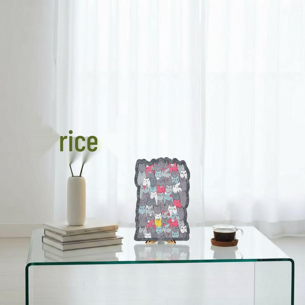 Green Series: Alien Cat Jigsaw Puzzle - Immersive Stress Relief, Educational Wooden Art & Creative Birthday Gift