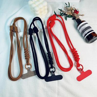 Adjustable Phone Lanyard Crossbody Necklace Strap with Clip Long Hanging Rope Durable Anti-Lost Sturdy Phone Case Acce