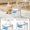 Cat Water Fountain Automatic Water Dispenser with Filter 1.8L Pet Drinking Fountain with Quiet Pump Dog Water Bowl for Indoor Cats Kitty