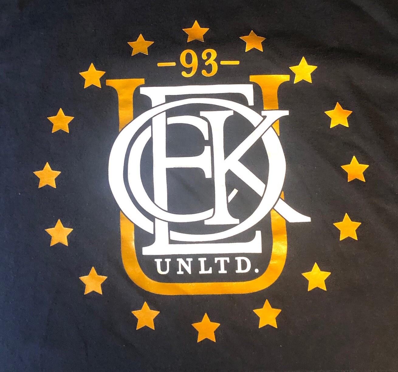 Black Gold Stars Marc Ecko Authentic Classic Ecko UNLTD All City 93 big men Unisex T-Shirt M