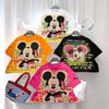 2026 Spring/Summer European Plus-Size Women's Embroidered Mickey Mouse Short-Sleeve T-Shirt