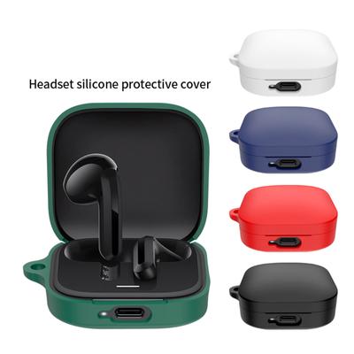 Weicher Silikon-Ohrhörerschutz Ergonomische Silikon-Ohrhörerabdeckung Staub- und wasserdichte Hülle für Redmi Buds 6 Ohrhörer
