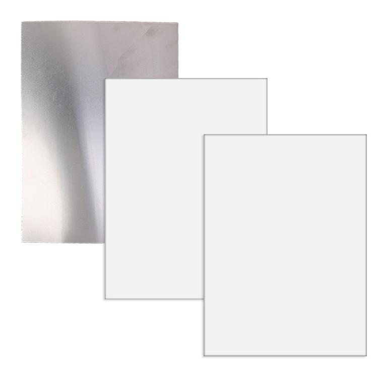 3X Sublimation Blank Aluminum Metal Sign for Heat Press Transfer Printing Photo