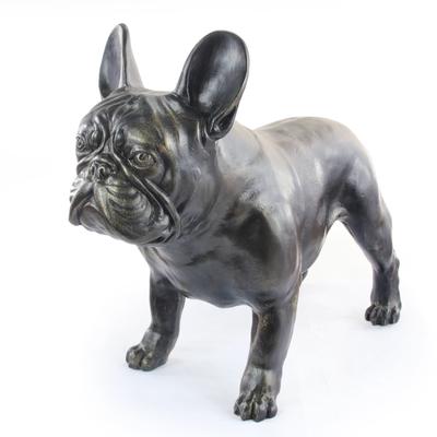French Bulldog, Frenchie - Life-size Dog Statue, 1:1 Scale Figure, Statue for the Garden by