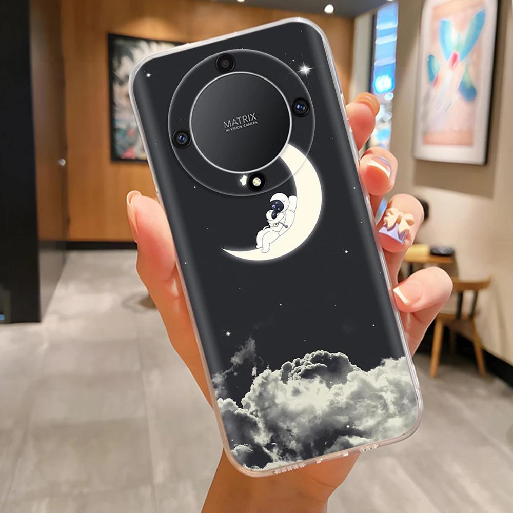 Case For Honor X9a Case Honor X9b Magic5 Magic6 Magic 5 6 Lite Transparent Soft Silicone TPU Funda Protective Back Cover Casing