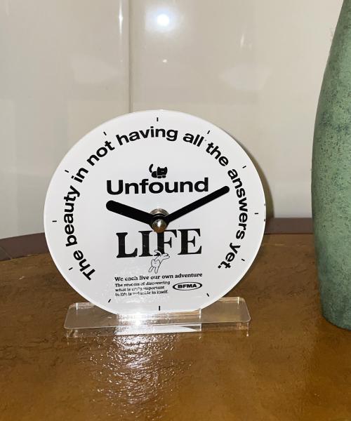 [BALLOON FRIENDS] BALLOON FRIENDS Unfound Life Silent Round Table Clock White NONE