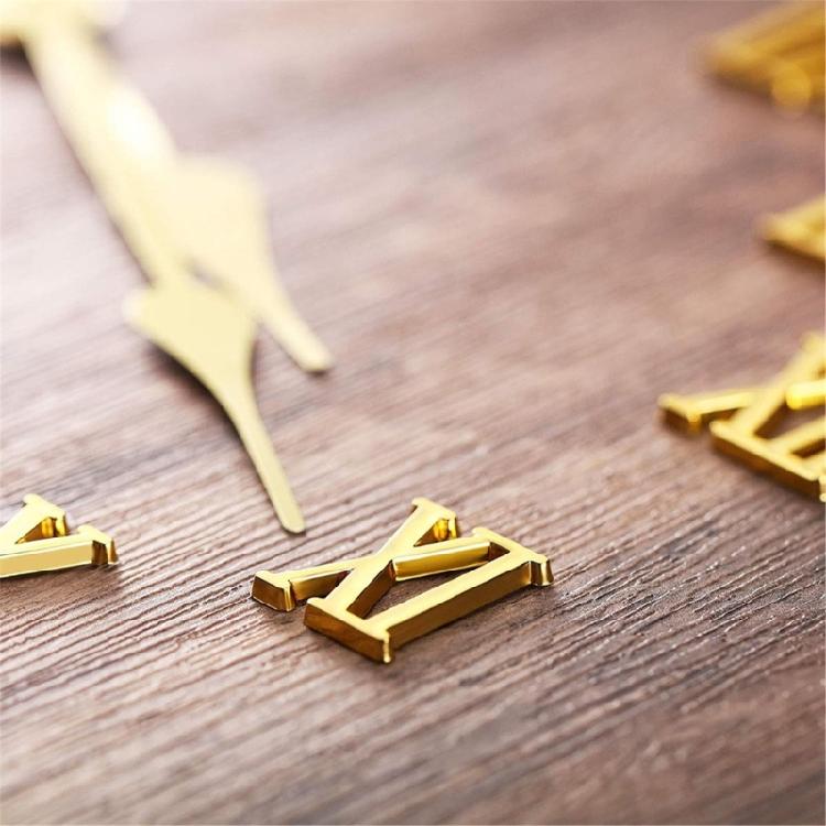 Clock Numeral Equipment Arabic/Roman Watch Clock Part for Crafting Enthusiasts