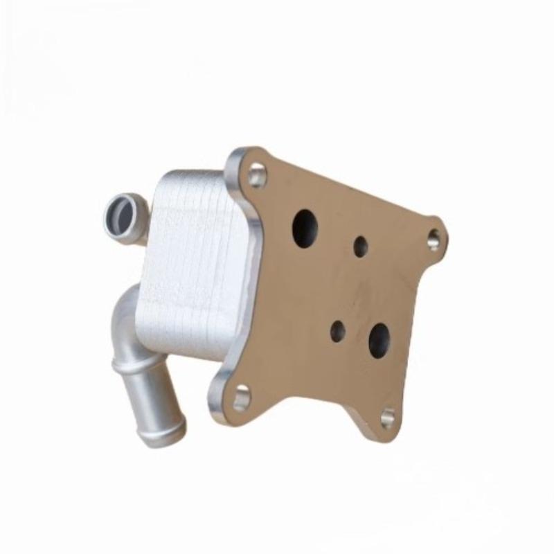 Suitable For CFMOTO Motorcycle 450SR 450 SR Oil Cooler Assembly CF400-6 Original Engine Oil Radiator Inlet and outlet pipes