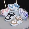 Breathable High-Top Pre-Walker Sneakers: Wear-Resistant Sports Shoes for Boys and Girls