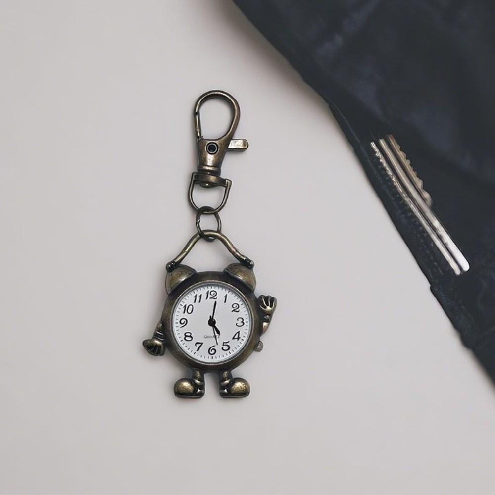 Quartz Movement Pocket Watch Vintage Design Vintage Pendant Watch Charm Quartz Watch  Bag Pendant