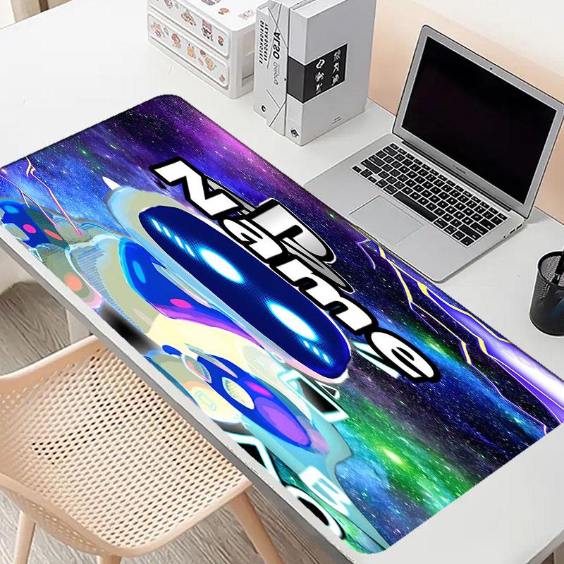 Mousepad Personalizat cu Nume și Model Cosmic Bot Crew, Covoraș pentru Birou Laptop PC, Covoraș Decorativ pentru Birou Acasă, Pad Tastatură Cadou