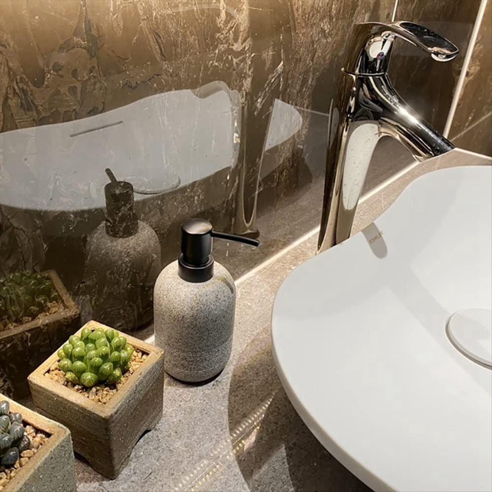 Counter Top Soap Dispenser Liquid Lotion Bottle Creative Soap Container  Bathroom