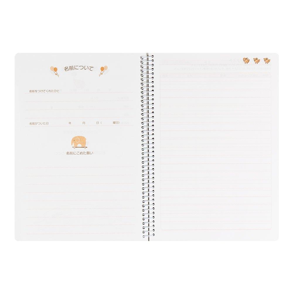 DESIGNPHIL MIDORI Notatnik Dziennik HF Dziennik Opieki nad Dzieckiem A5 26007006