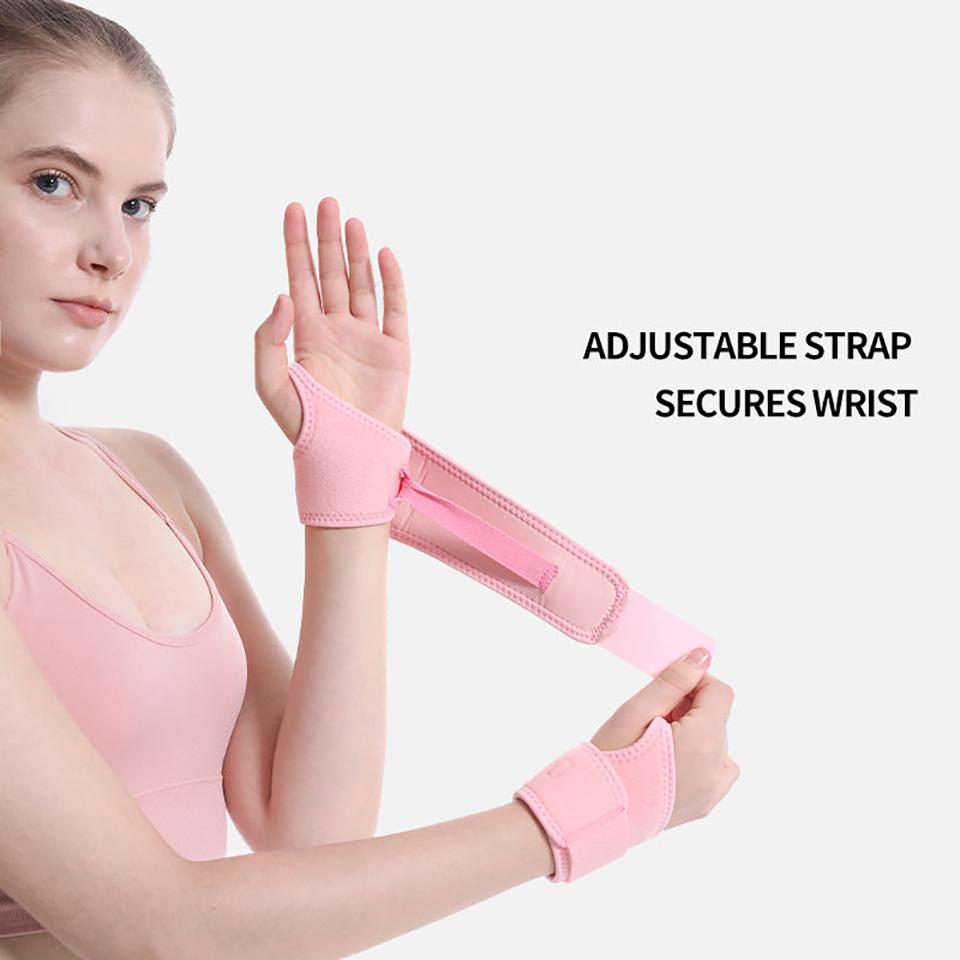 1Pcs Adjustable Wrist Guard Multi Color Sweat Wicking Support for Office Work Sports Mothers Sprain Prevention