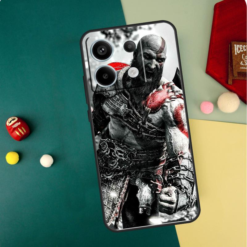 God Of War Case For Xiaomi Redmi Note 13 14 12 11 10 15 Pro Plus Redmi 13 15 14C 13C 15C 10C 12C Funda
