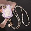 Bag Chain Beaded Crossbody Phone Chain Anti Loss Phone Neck Straps Phone Case Accessories
