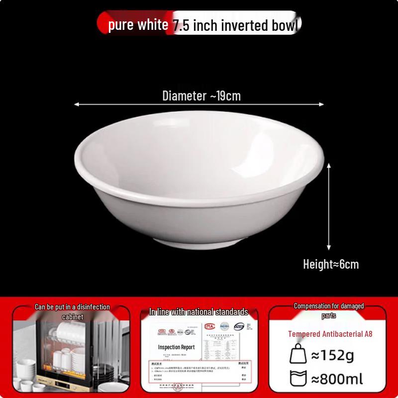 Melamine Restaurant Noodle Bowl