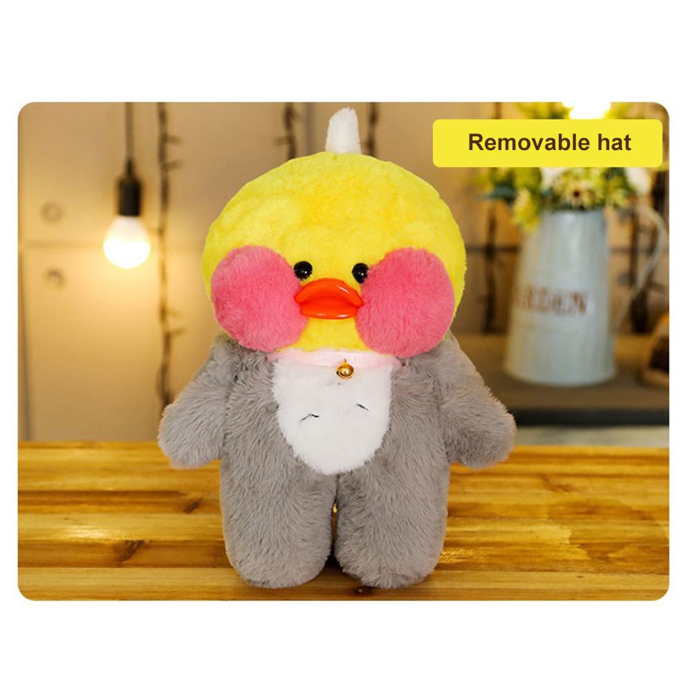 Yellow Duck Animal Toy Cosplay Cat Dog Plush Dolls Toy Children Holiday Christmas Gifts