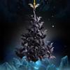 Bat Swarm Tree Ornament Black Bat Stack Hanging Decoration Gothic 2D Flat Acrylic Flying Bat Pendant for Yard Porch Halloween Home Decor