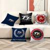 Motorcycle I-Isle Of Man TT Personalized Pillow Cover Kids Bedroom Wild Party Decor Pillowcase kid Birthday shower Gift
