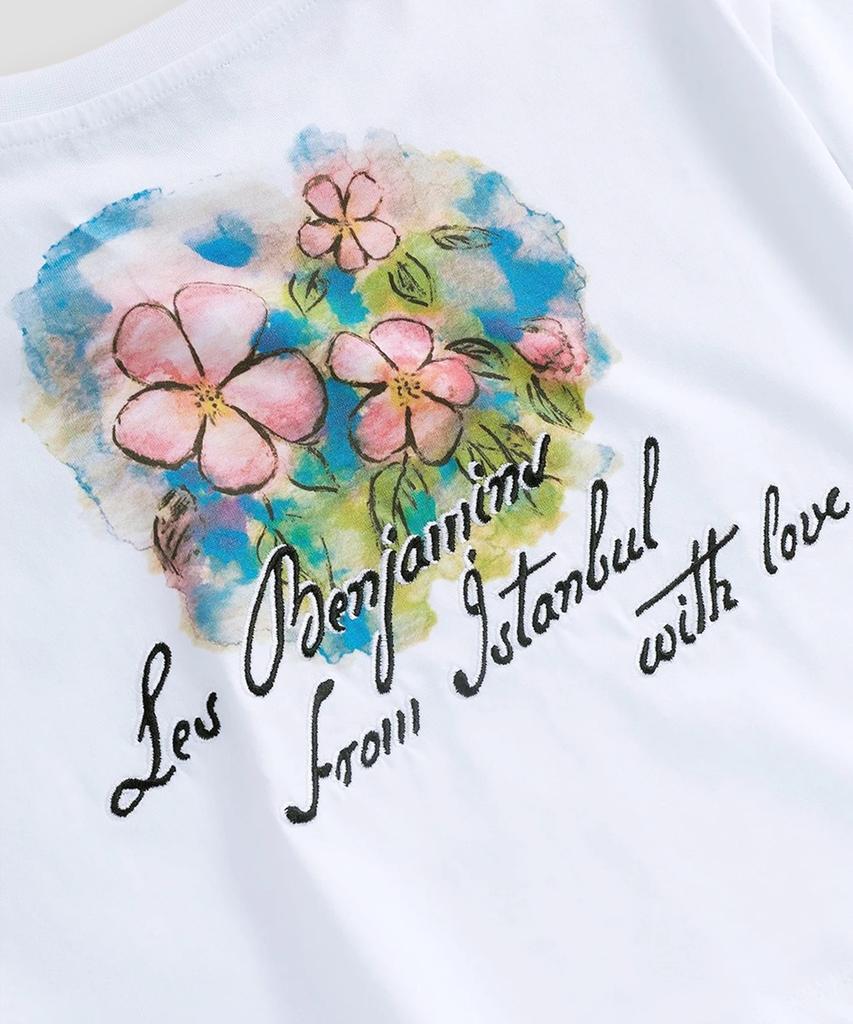 Lebenjamin (W) Tee 026 White