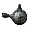 Suzuki Banko-yaki Kyusu (Teapot) 1.5-gou, Approx. 330ml, for 1-2 People, Yougan (Lava) Black, Made I