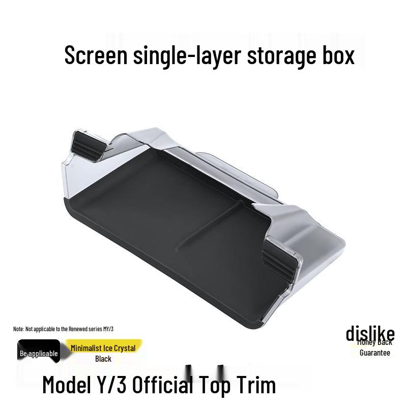 Tesla Model 3/Y Updated Under-Screen Rear Storage & ETC Holder Accessories