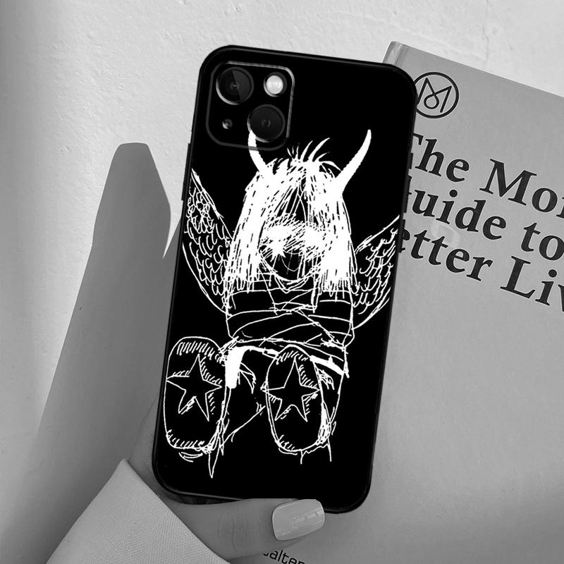 Чехол для телефона Drain Gang Для iPhone 17 16 15 13 11 12 14 Pro Max mini XR 16e 15 16 Plus 17 Air Полное покрытие iPhone 14 Pro