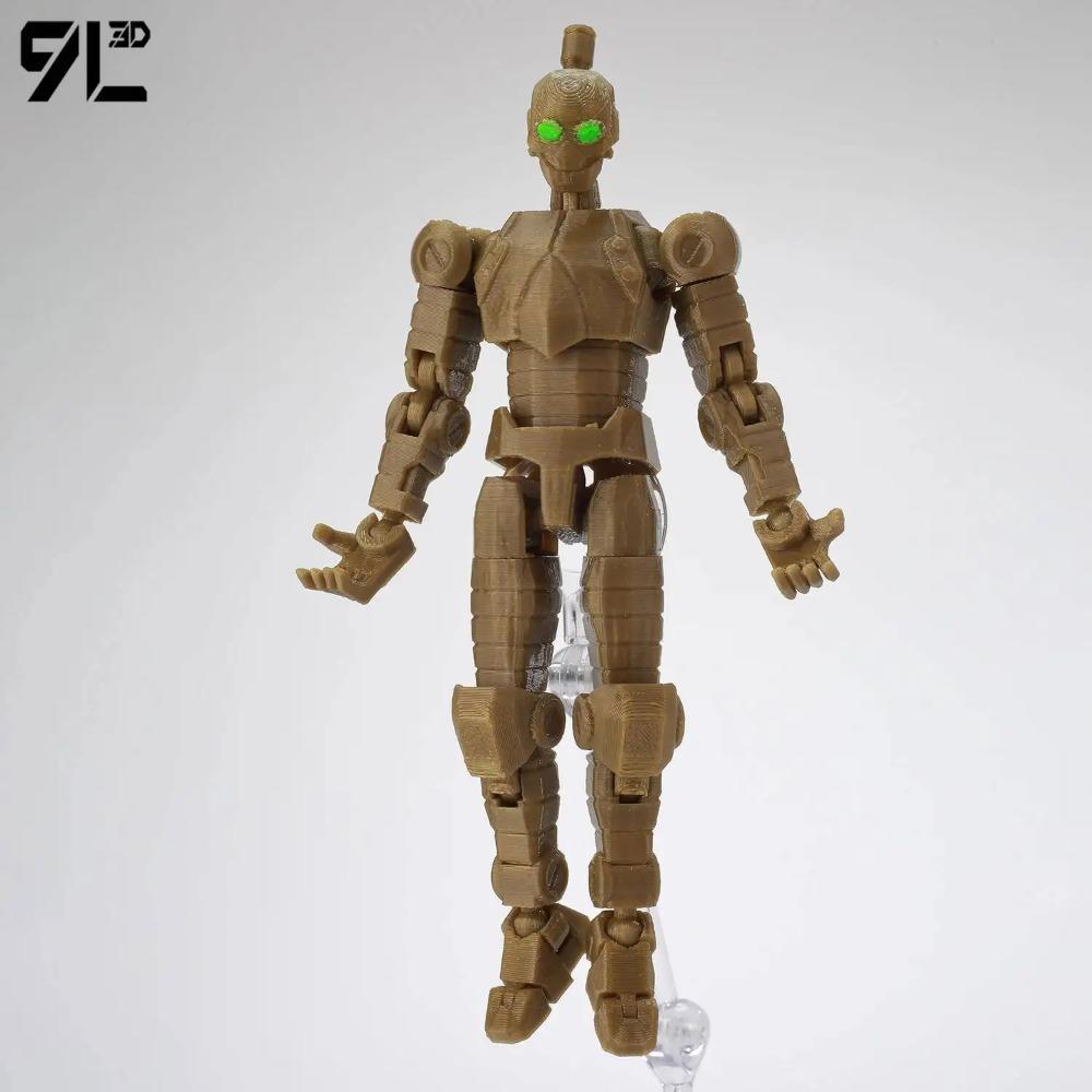 9L3D Dummy13 Lucky13 Invincible Boy Betrayal Anime Multi-Jointed Mechanical Limbs Action Figures Youth Titan13 Battle Toys Gifts