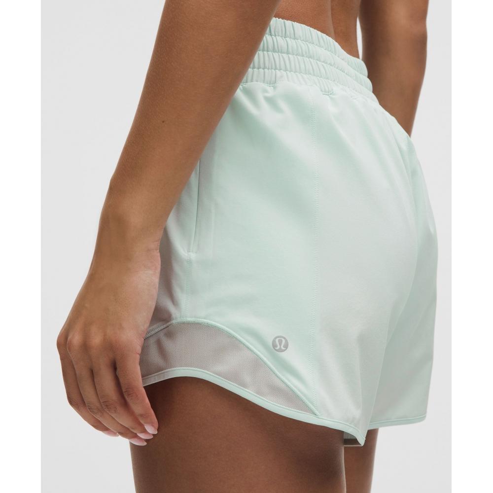 Lululemon Hotty Hot High Rise Lined Short 4  Mint Breeze