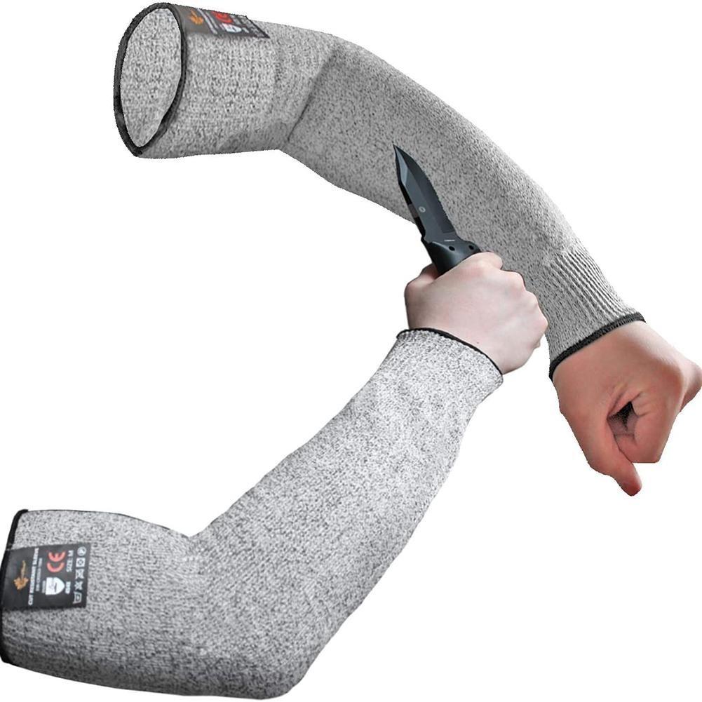

Stay Safe and Comfortable with Anti cut Forearm Sleeves Essential Gear 1pcs-45cm