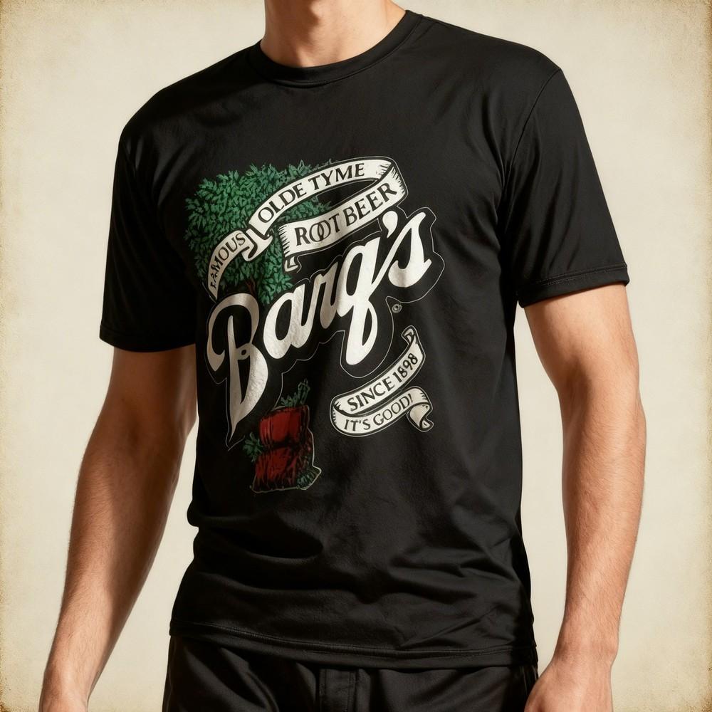 

NEW Barq039s Root Beer Logo FUNNY PREMIUM TSHIRT MADE IN USA SIZE S5XL Unisex T-Shirt M