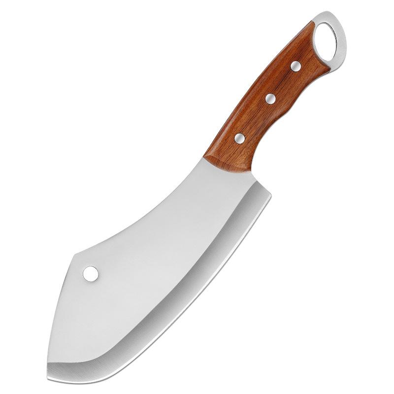 Forged Kitchen Chopping Slicing Cleaver Chef Cooking Butcher Knife Outdoors Barbecue Fishing Peeling Cutting Tools