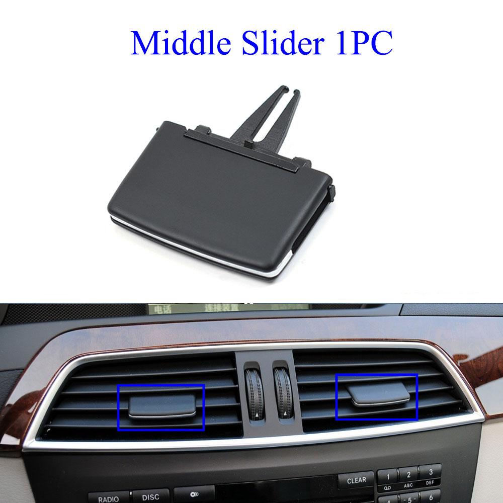 W204 Venstre Høyre Senter AC Lufteventil Grilldeksel Reparasjonssett For Benz C Klasse LCI C180 C200 C220 C230 C260 C300 C350