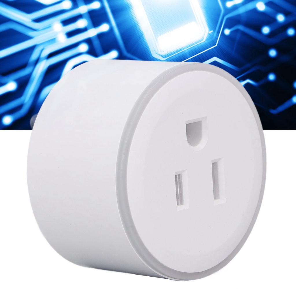 LED Smart Socket PC Shell Timing Remote Control 1100W 10A WiFi Switch Socket for Home US Plug 110V