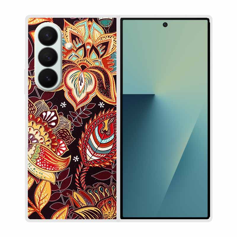 For Samsung Galaxy Z Fold 7 Case Transparent Plastic Hard Back Cover Coque For Samsung Galaxy Z Fold7 5G Phone Case Cover ZFold7