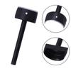 Leather Craft Half Round Cutter Half Round End Corner Cutting Puncher Tool Leather Craft Tool for Leather Belt Wallet
