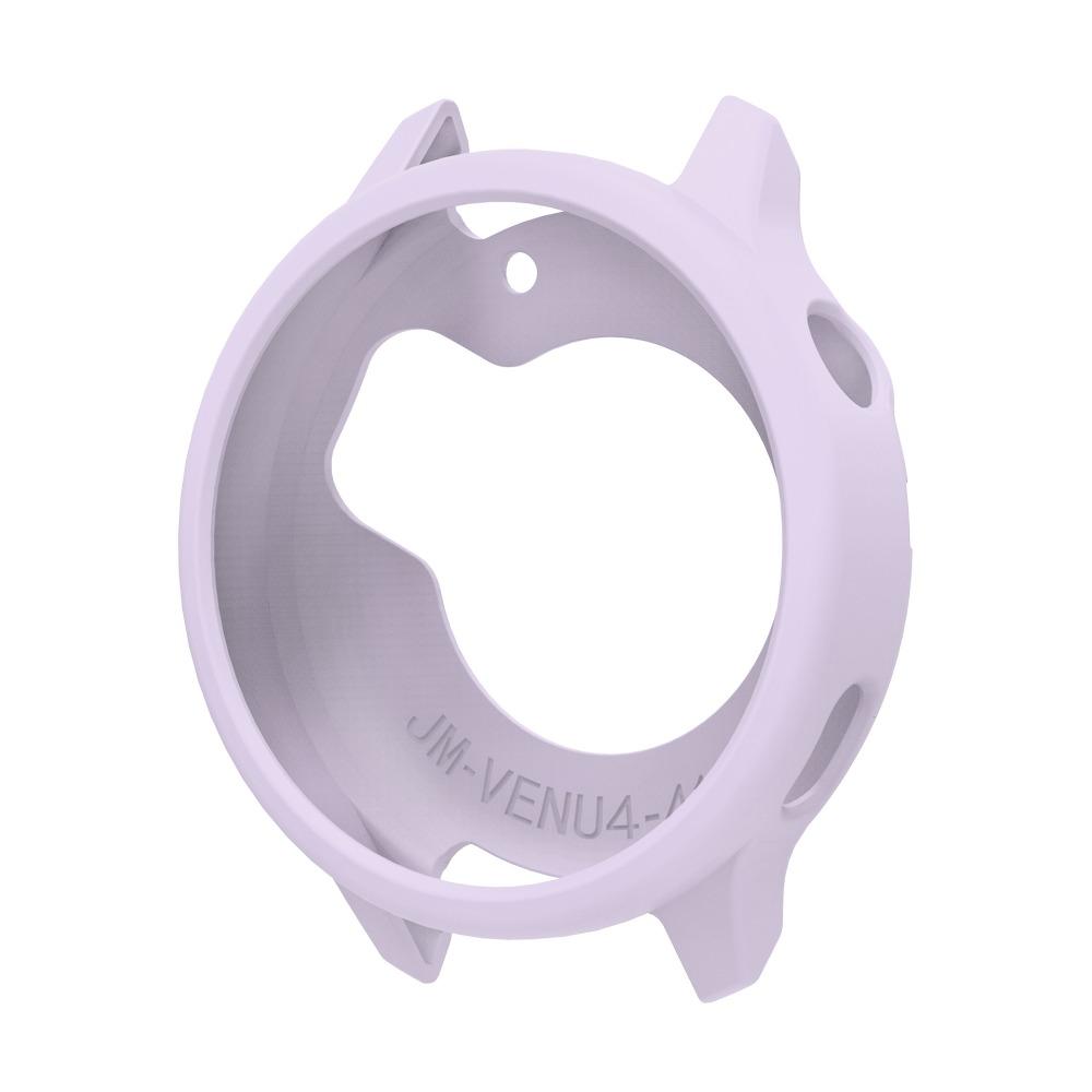 Soft Silicone Case for Garmin Venu 4 45mm 41mm Bumper Hollow Cover Protective Shell Strap for Garmin Venu4 SmartWatch Accessory