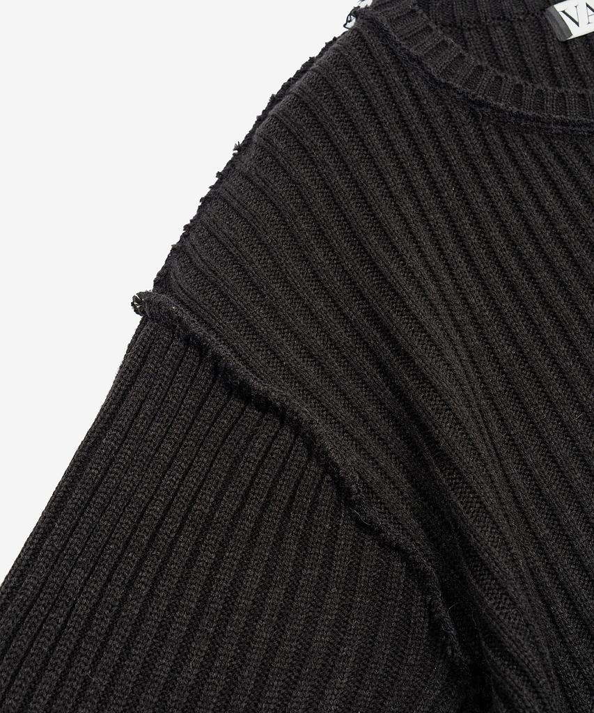 VASTIC Star Reverse Knit_Black