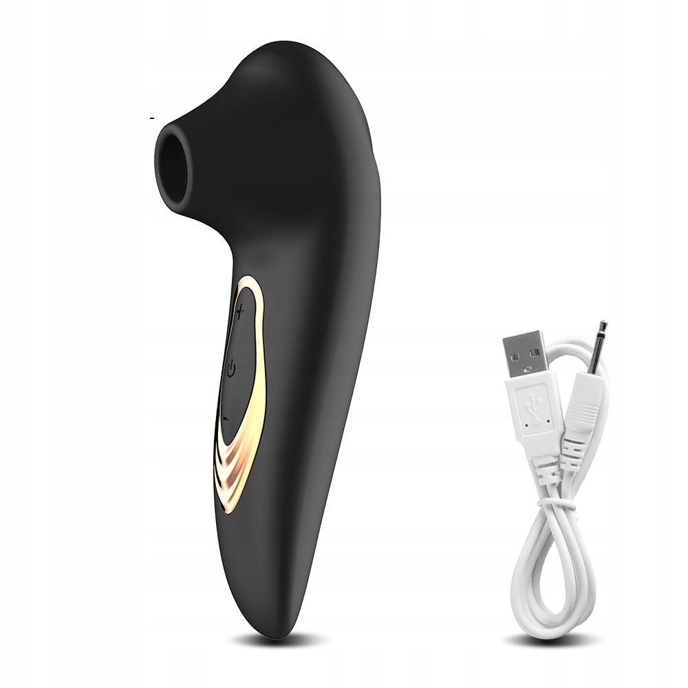 Usb Vacuum Suction Vibrator 10 Vibrations Stimulator For Women Massager