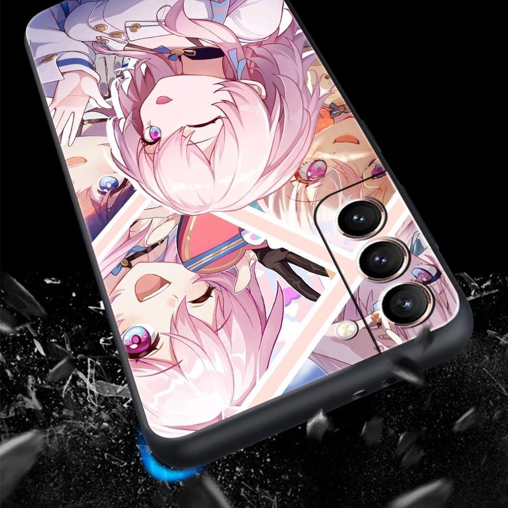 Carcasă de telefon Honkai Star Rail moale pentru Samsung Galaxy S24 S23 S22 S20 Ultra S21 FE 5G S10 S9 Plus S10E S8 20 silicon TPU capac